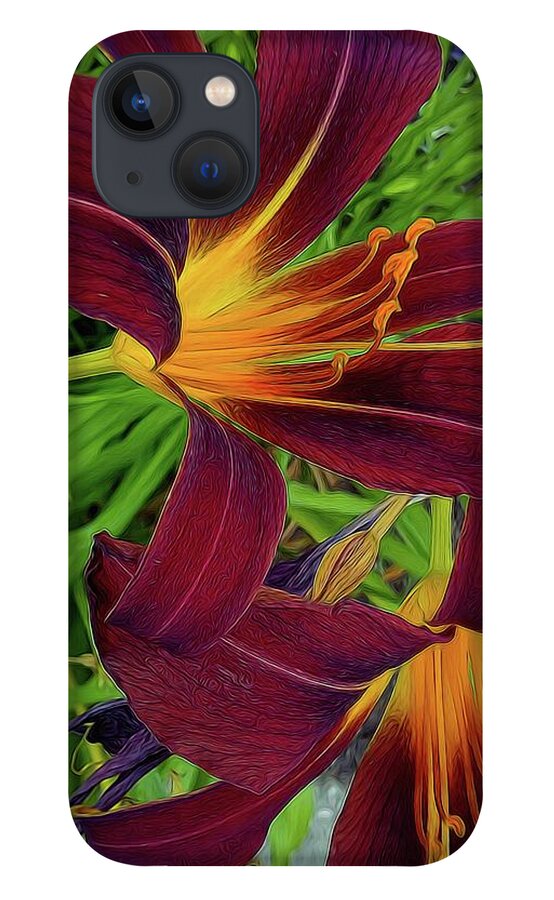 Tigerlily Close Up - Phone Case