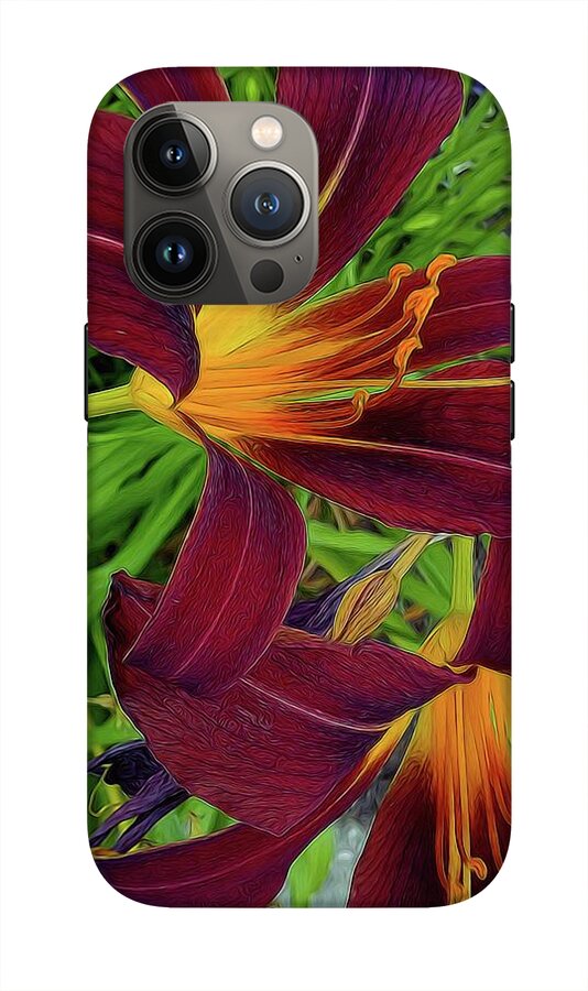 Tigerlily Close Up - Phone Case