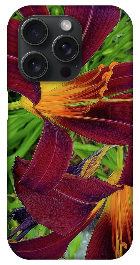 Tigerlily Close Up - Phone Case