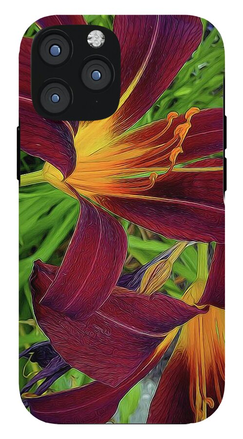 Tigerlily Close Up - Phone Case