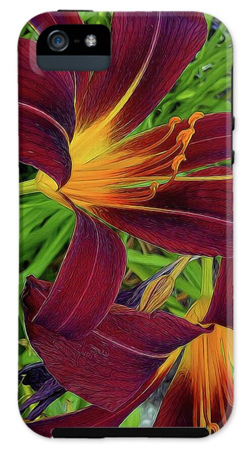 Tigerlily Close Up - Phone Case