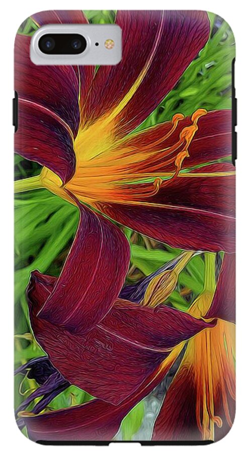 Tigerlily Close Up - Phone Case
