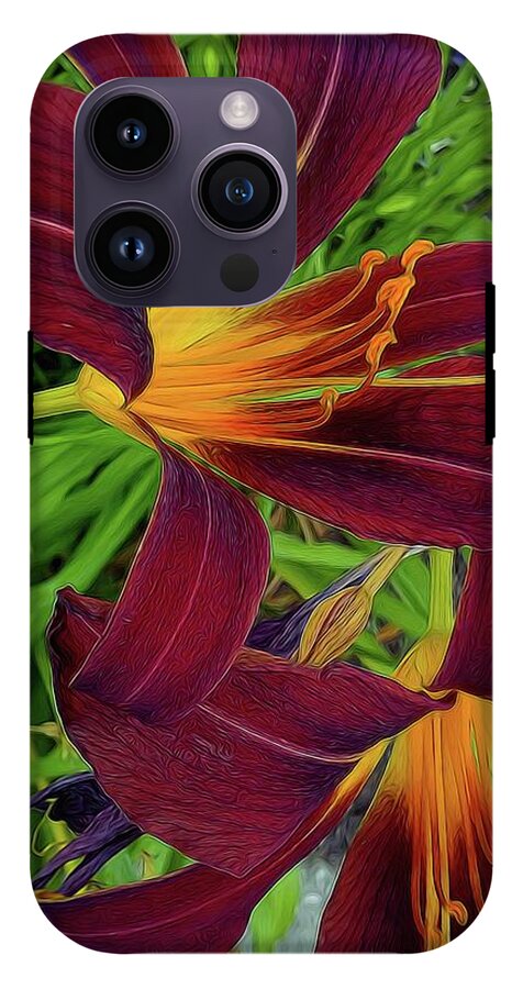 Tigerlily Close Up - Phone Case