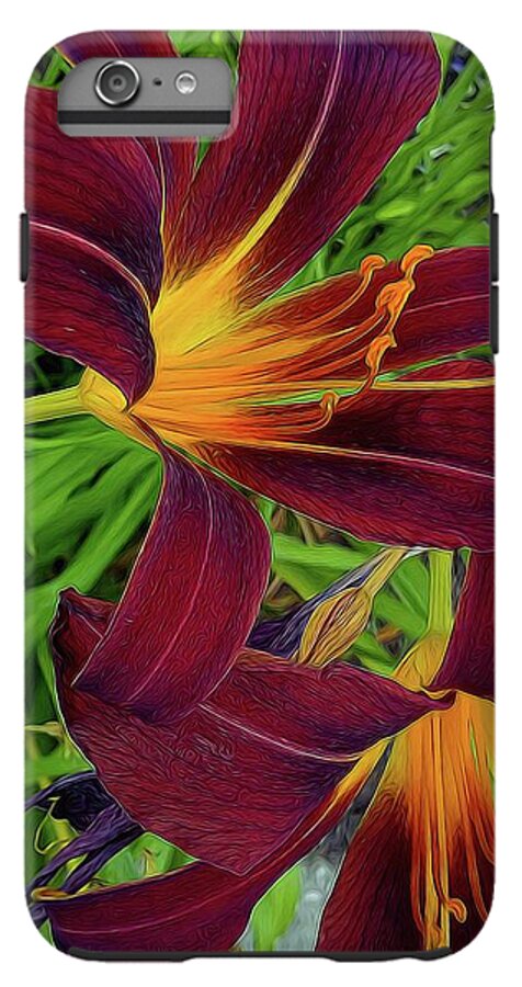 Tigerlily Close Up - Phone Case