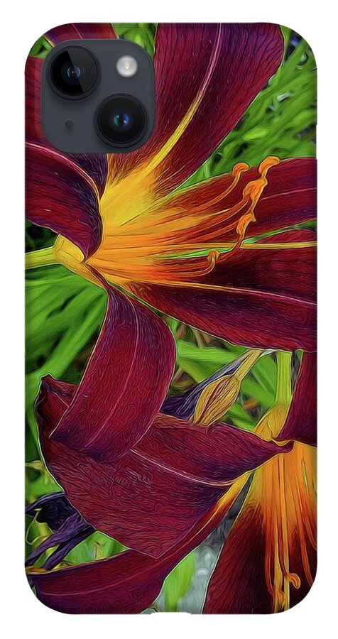 Tigerlily Close Up - Phone Case