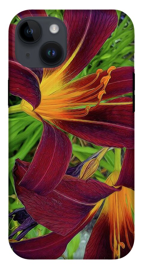 Tigerlily Close Up - Phone Case