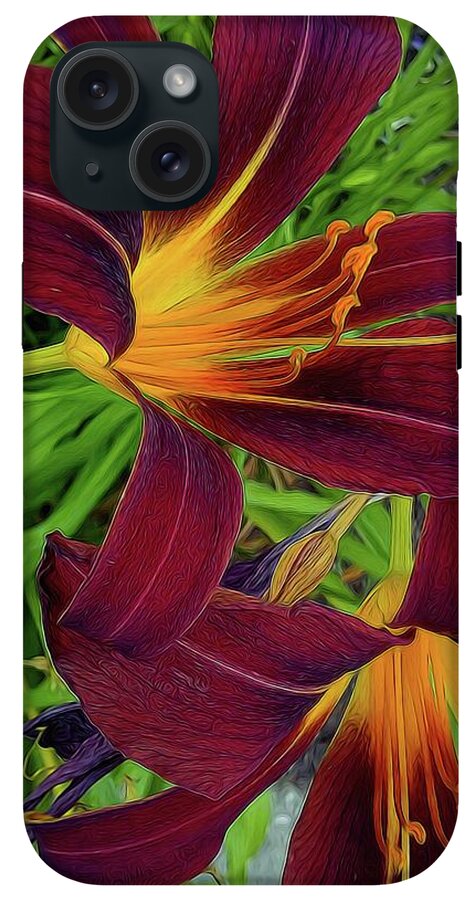 Tigerlily Close Up - Phone Case