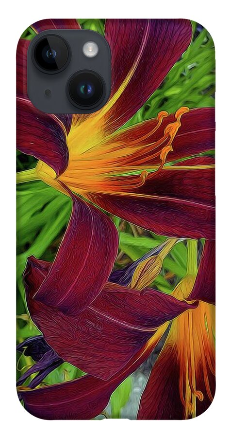 Tigerlily Close Up - Phone Case