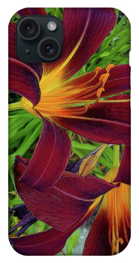 Tigerlily Close Up - Phone Case