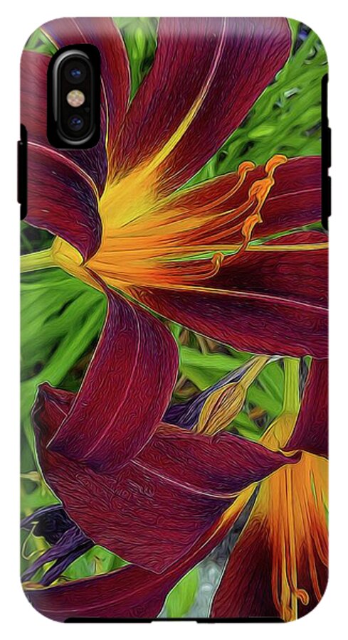 Tigerlily Close Up - Phone Case