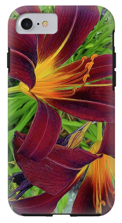 Tigerlily Close Up - Phone Case