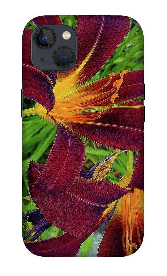 Tigerlily Close Up - Phone Case