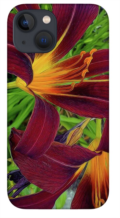 Tigerlily Close Up - Phone Case