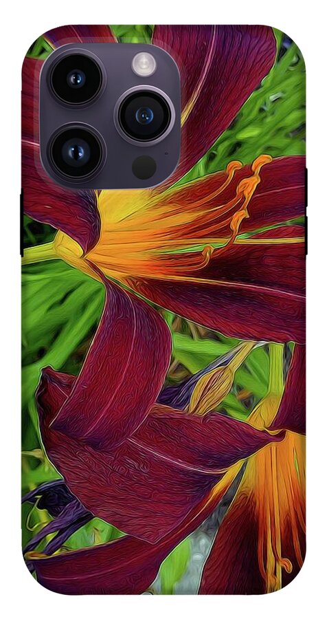 Tigerlily Close Up - Phone Case
