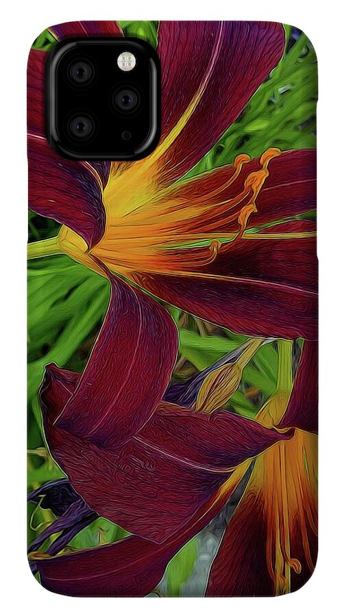 Tigerlily Close Up - Phone Case