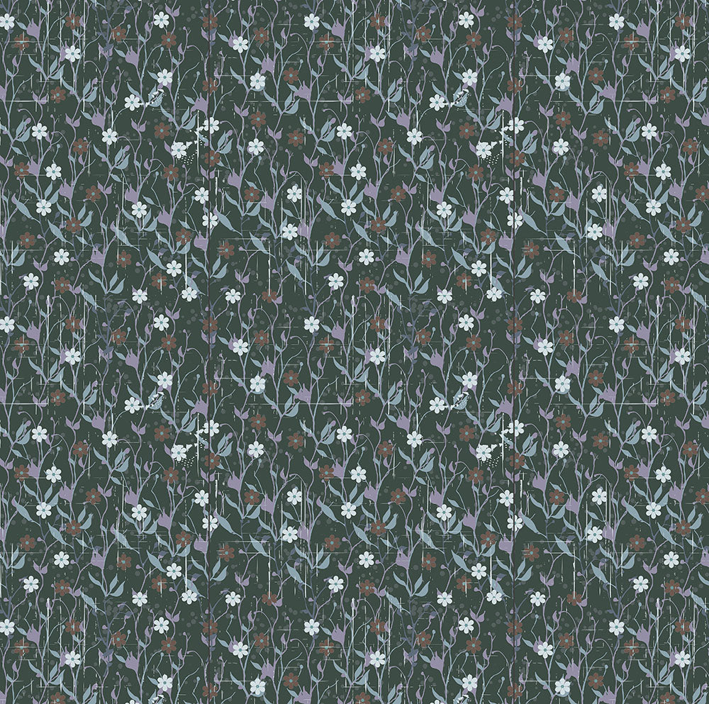 Violets on Gray Digital Image Download