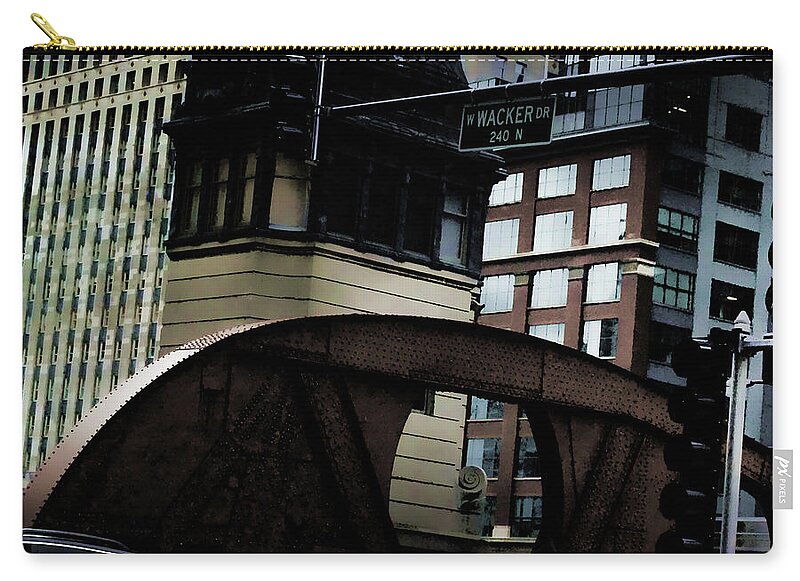 Wacker Drive Chicago - Zip Pouch