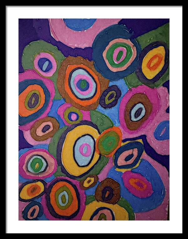 Warm Autumn Bubbles - Framed Print