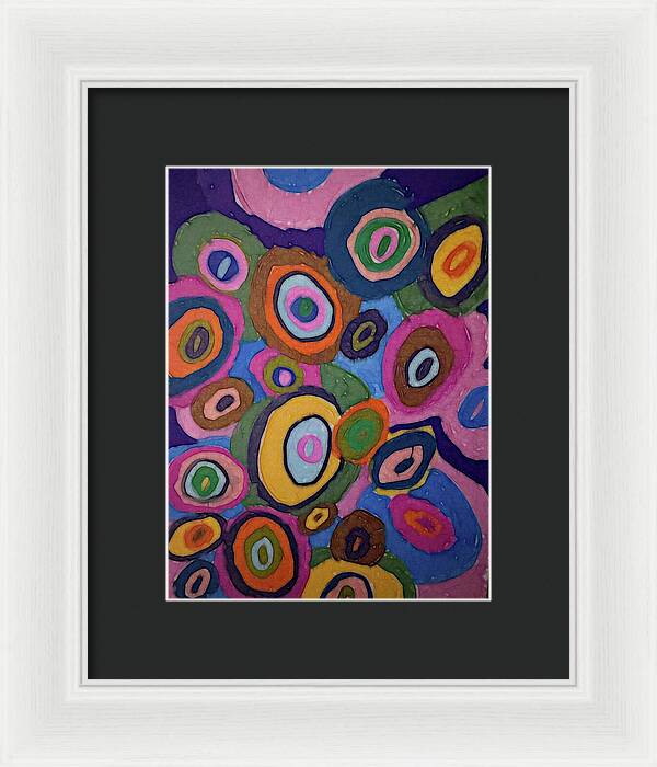 Warm Autumn Bubbles - Framed Print