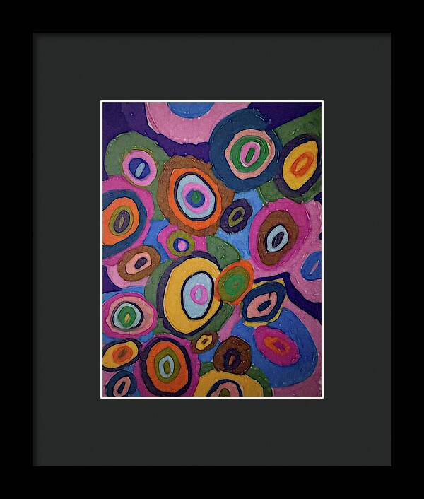 Warm Autumn Bubbles - Framed Print
