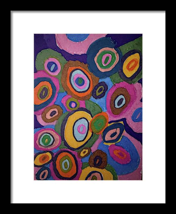 Warm Autumn Bubbles - Framed Print