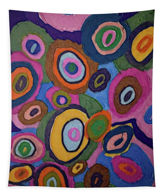 Warm Autumn Bubbles - Tapestry