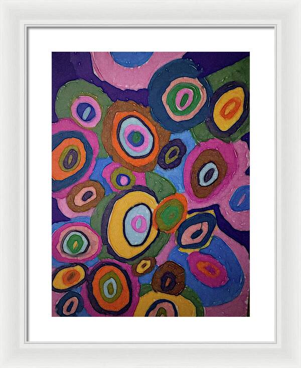 Warm Autumn Bubbles - Framed Print