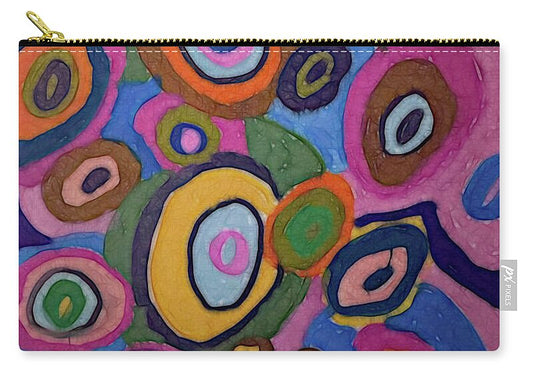 Warm Autumn Bubbles - Zip Pouch