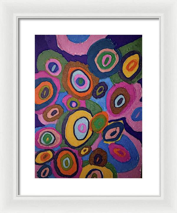 Warm Autumn Bubbles - Framed Print