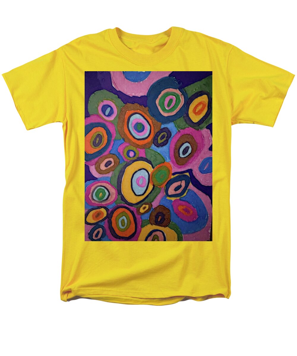 Warm Autumn Bubbles - Men's T-Shirt (Regular Fit)