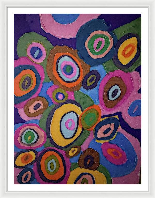 Warm Autumn Bubbles - Framed Print