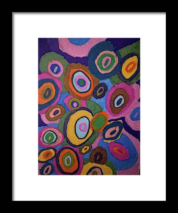 Warm Autumn Bubbles - Framed Print