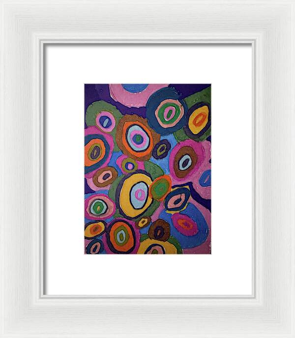 Warm Autumn Bubbles - Framed Print