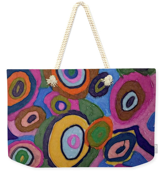 Warm Autumn Bubbles - Weekender Tote Bag