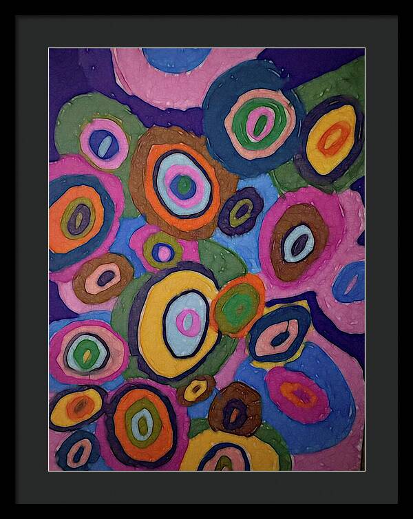 Warm Autumn Bubbles - Framed Print