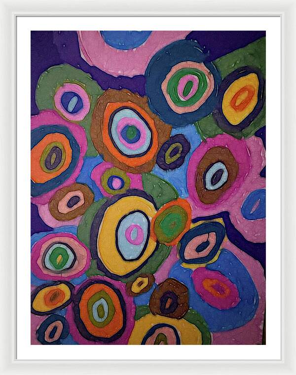 Warm Autumn Bubbles - Framed Print