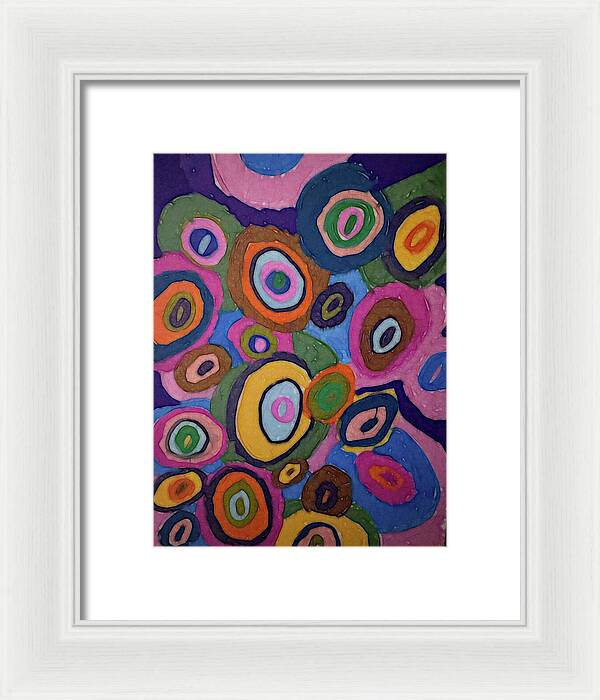 Warm Autumn Bubbles - Framed Print