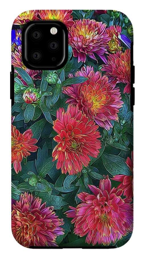 Warm Fall Mums - Phone Case