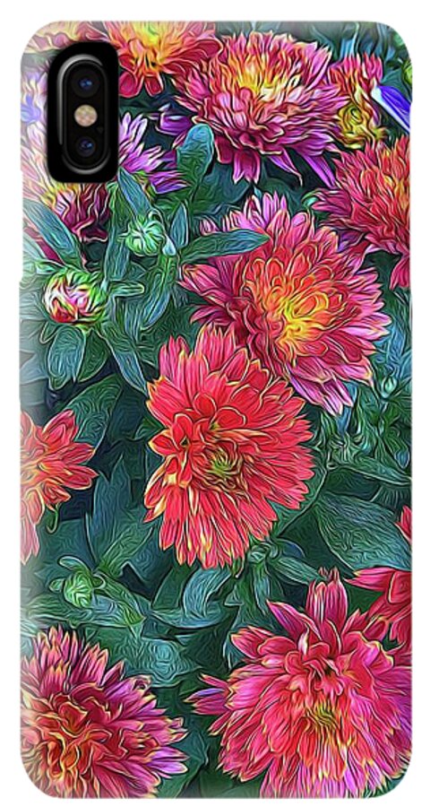 Warm Fall Mums - Phone Case