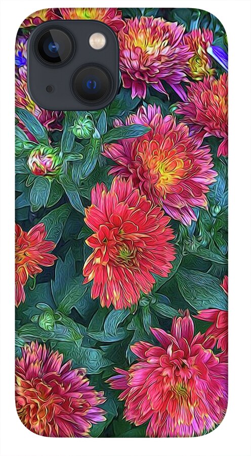 Warm Fall Mums - Phone Case