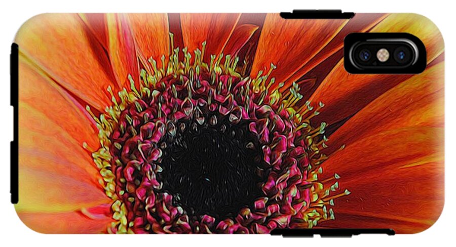 Yellow Orange Daisy Close Up - Phone Case