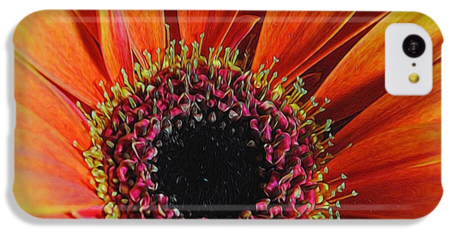 Yellow Orange Daisy Close Up - Phone Case