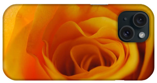 Yellow Rose Close Up - Phone Case