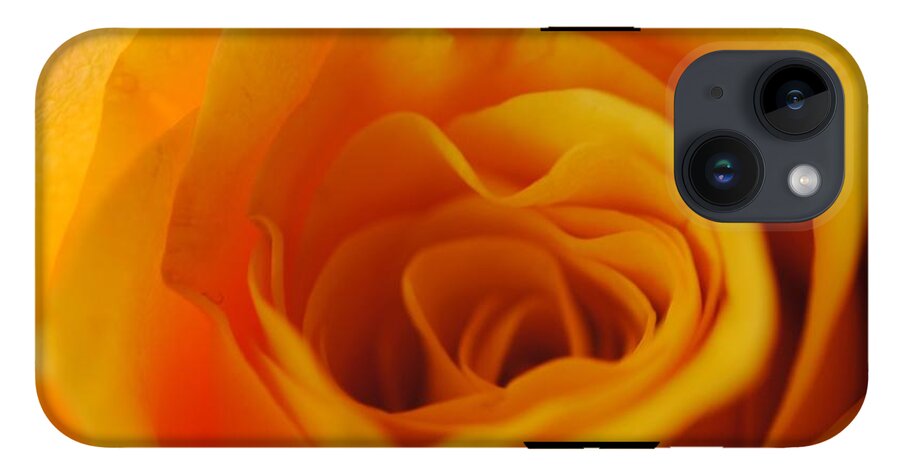 Yellow Rose Close Up - Phone Case