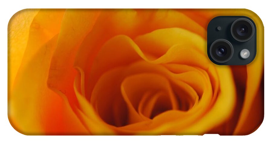 Yellow Rose Close Up - Phone Case