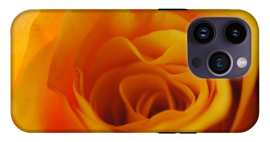 Yellow Rose Close Up - Phone Case