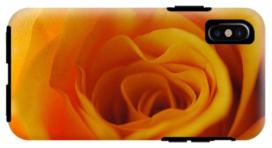 Yellow Rose Close Up - Phone Case