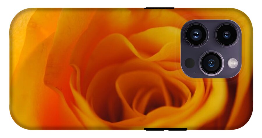 Yellow Rose Close Up - Phone Case