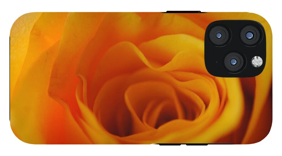 Yellow Rose Close Up - Phone Case