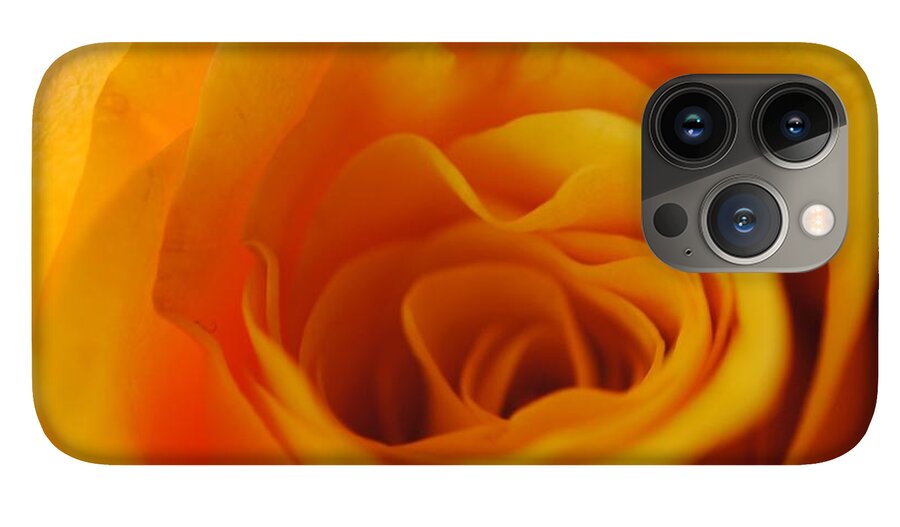 Yellow Rose Close Up - Phone Case